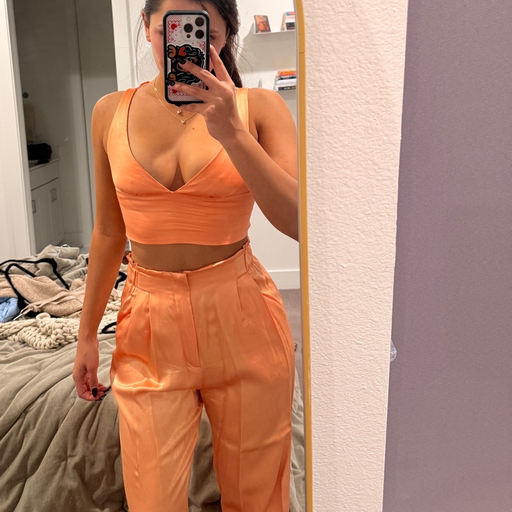 Orange Two-Piece Set